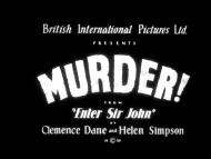 Murder!